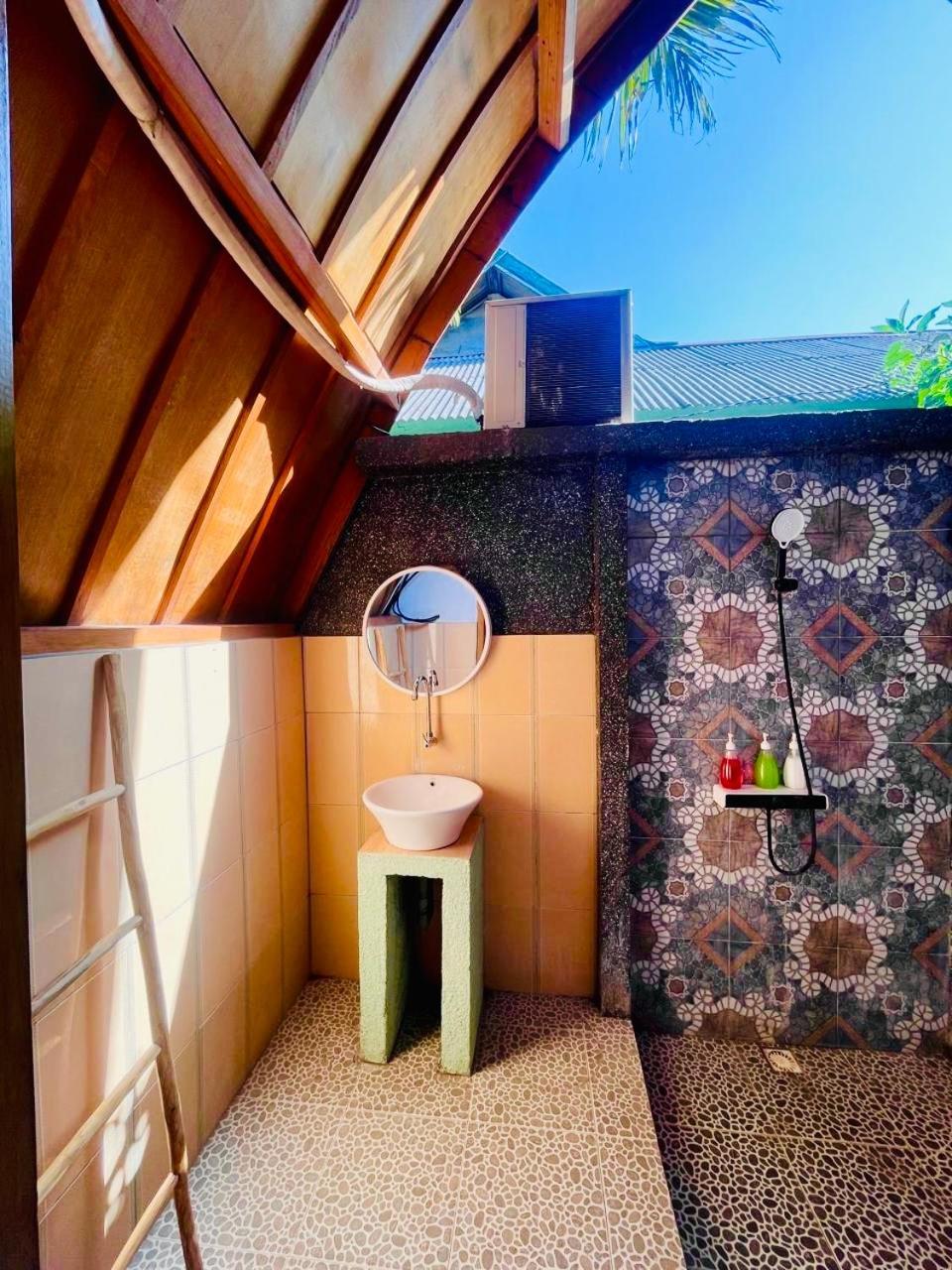 Lagom Guest House Gili Air Exterior foto